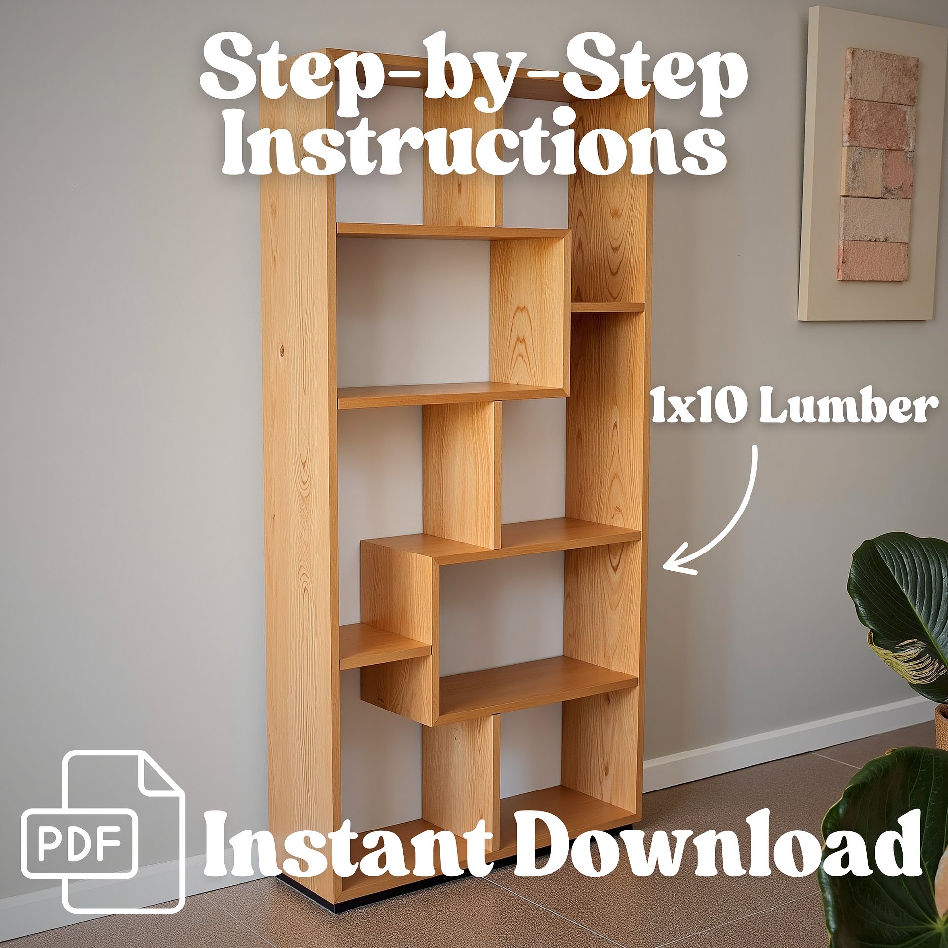 Bookshelf Plans (PDF) product image (3)