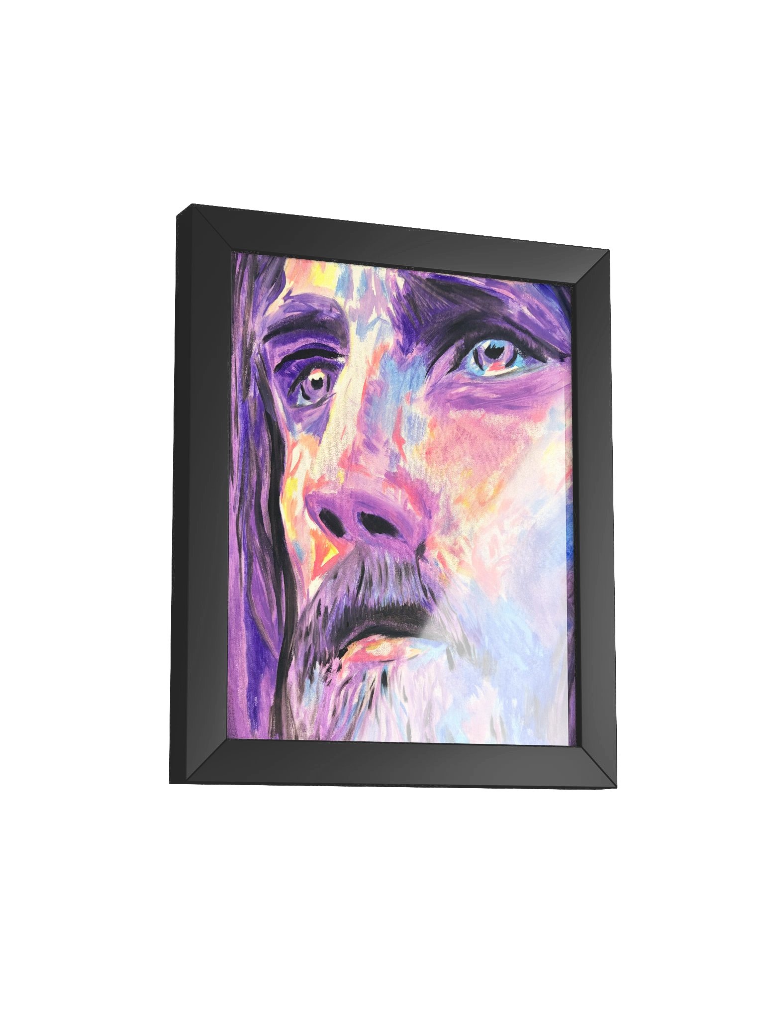 Jesus Christ by Wamantha (Framed High-Quality Matte Poster) product image (2)
