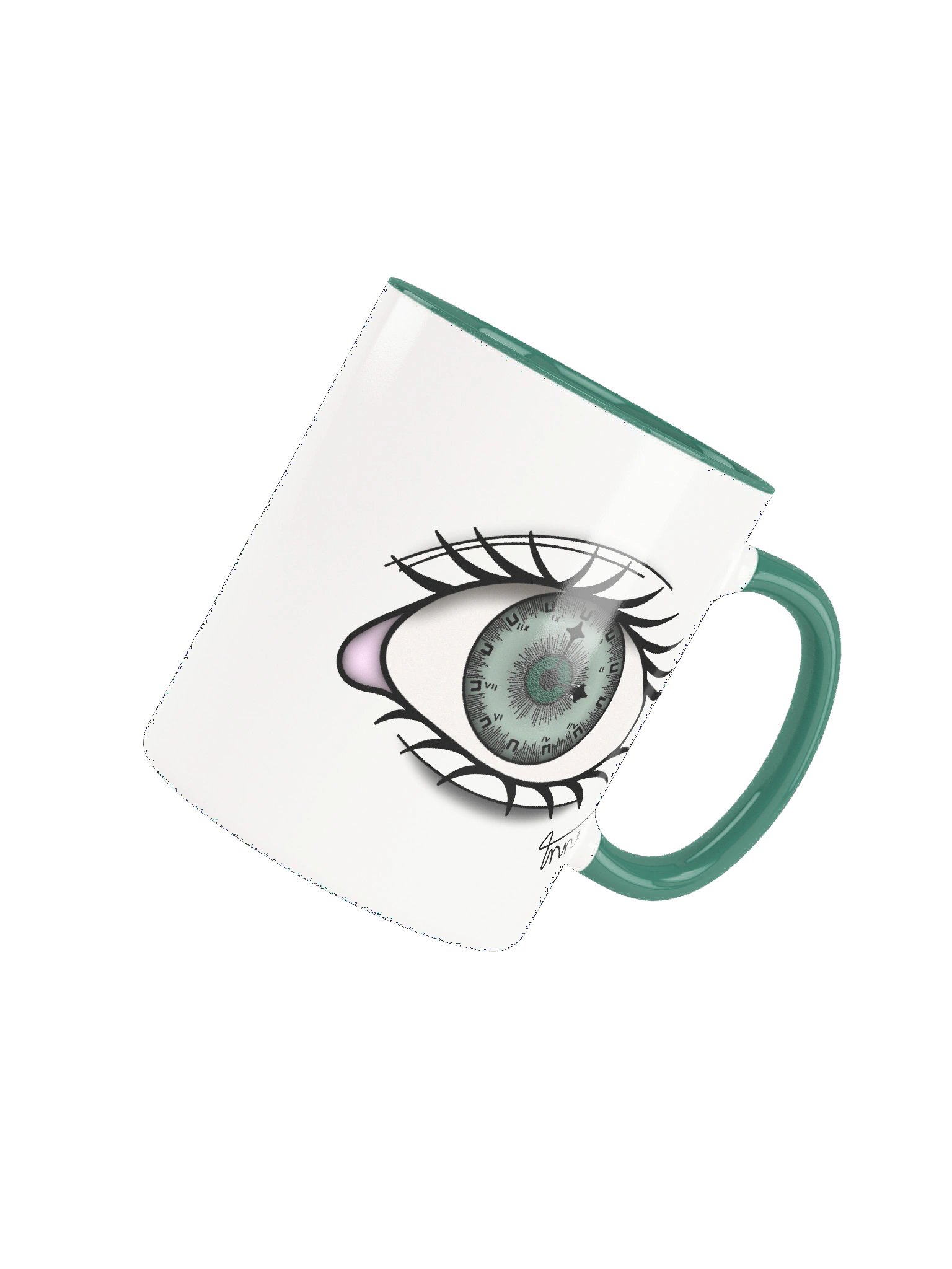 Eye Clock Lefty Mug product image (4)
