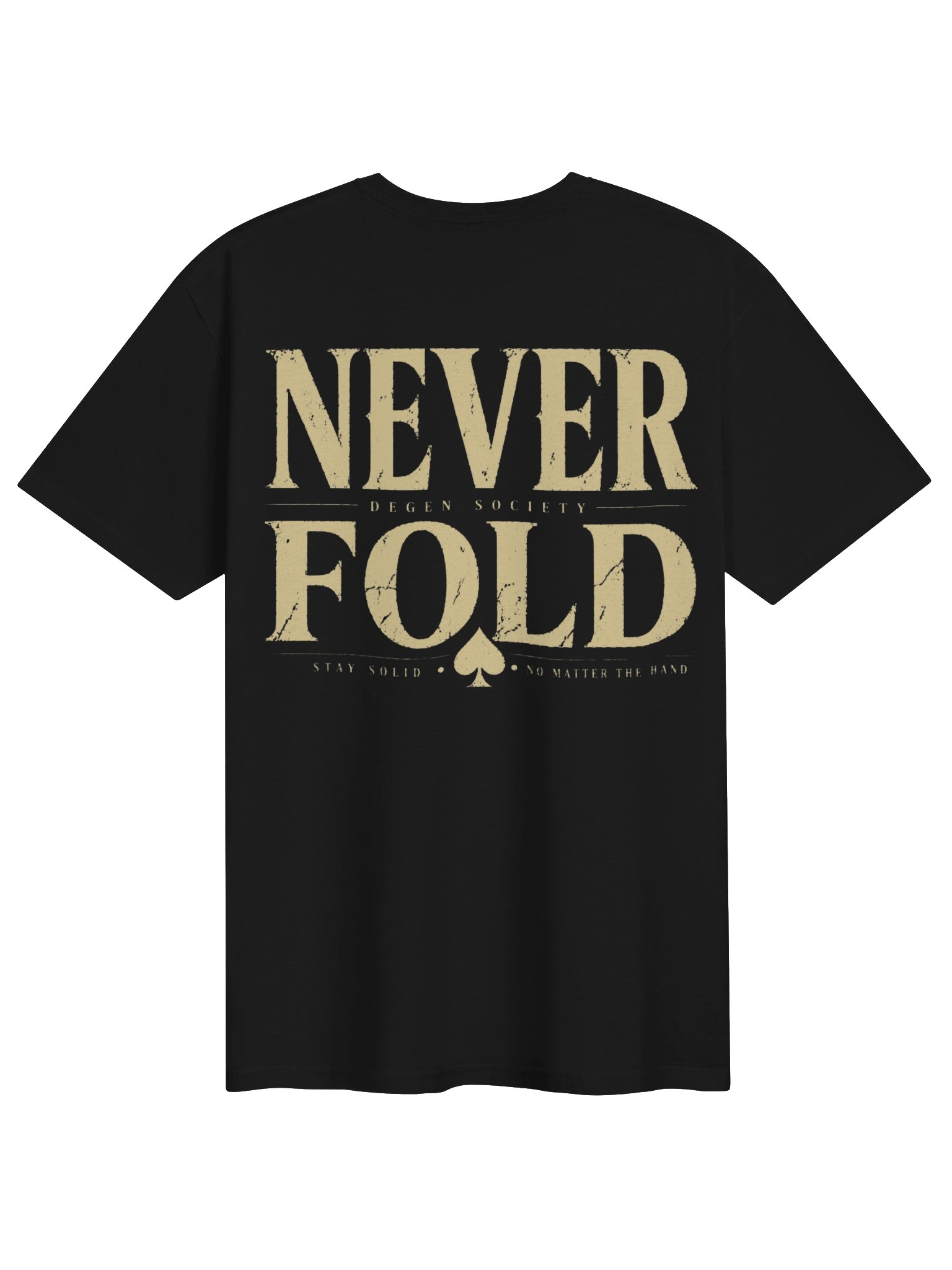 DEGEN SOCIETY – Spade Never Fold (Mens) product image (2)