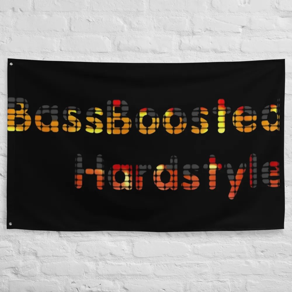BassBoostedHardstyle Flag product image (10)