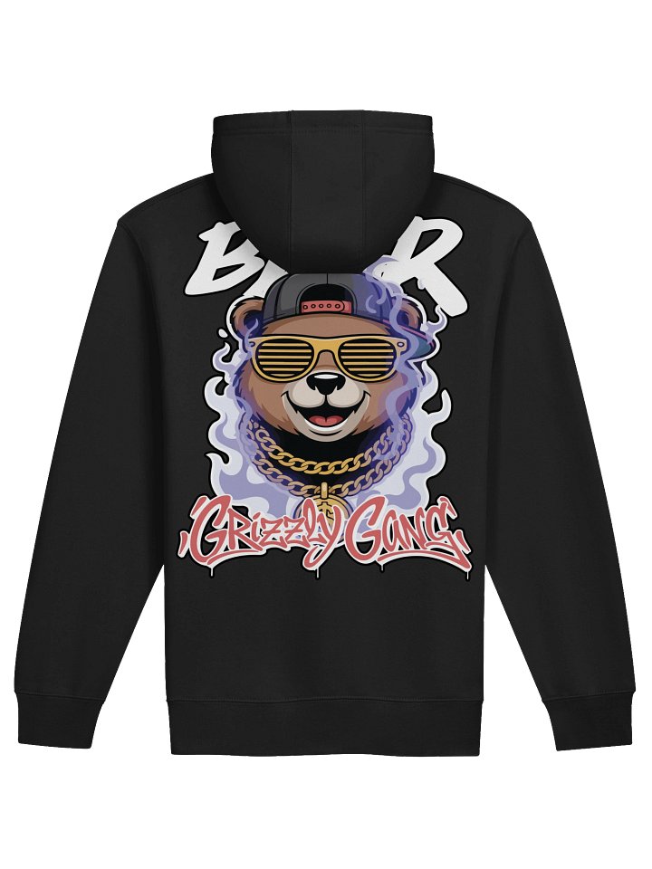 Bear Gang Zip Hoodie (Larger Sizes) product image (2)