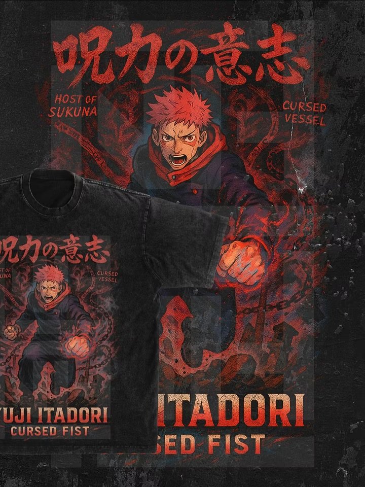 8-Piece Jujutsu Kaisen T-Shirt PNG Bundle product image (5)