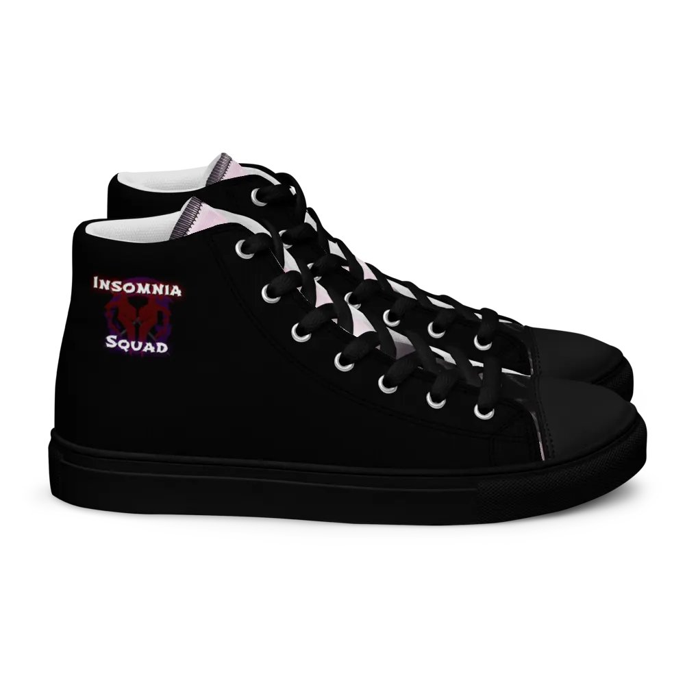 Men's Black Insomnia Squad Canvas Hi-Tops product image (2)