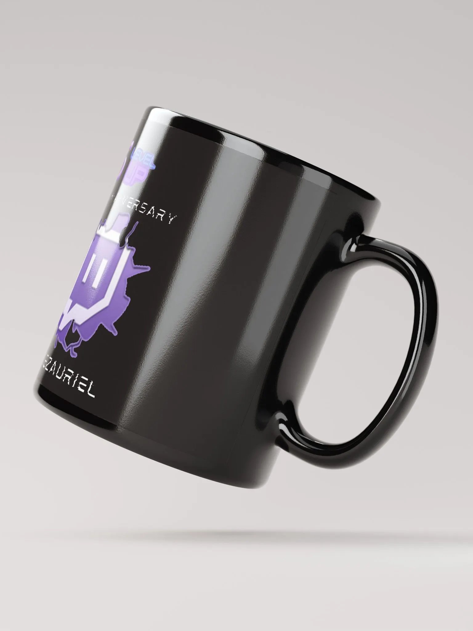 5 Year Twitch-A-Versary Black Mug product image (4)