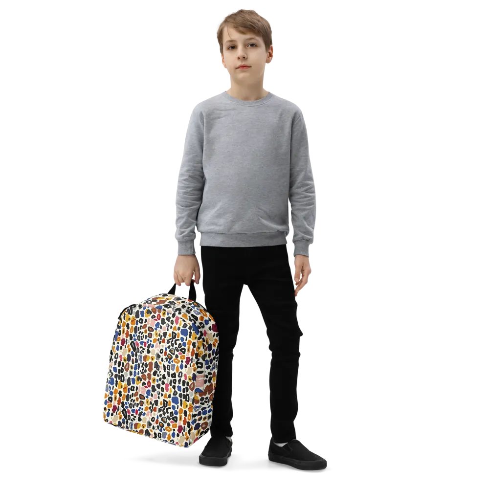 Eclectic Leopard Print Laptop Backpack product image (5)