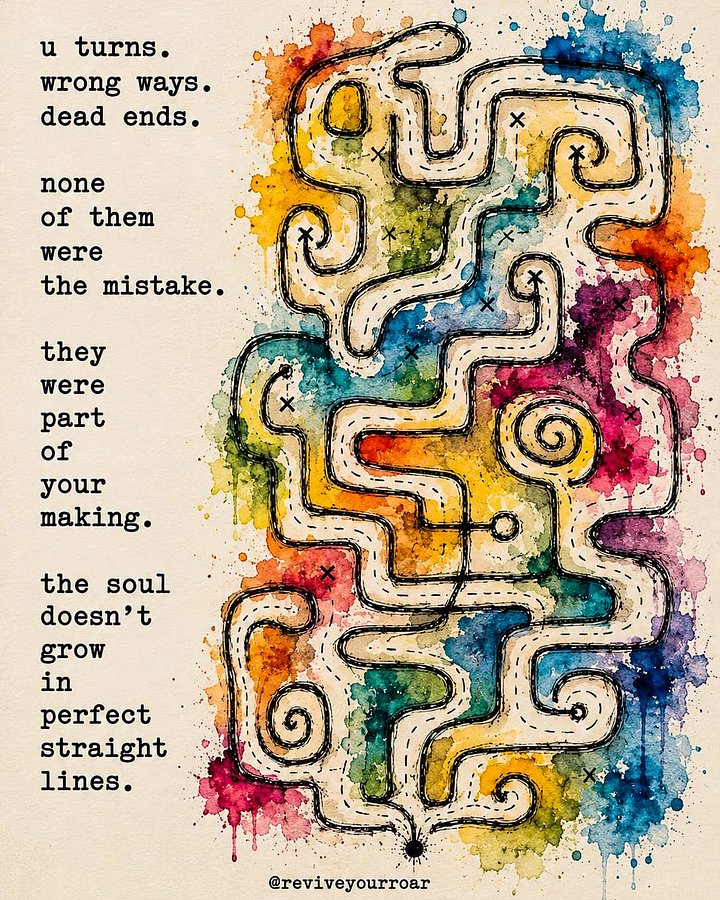 the soul doesn’t grow in straight lines product image (1)