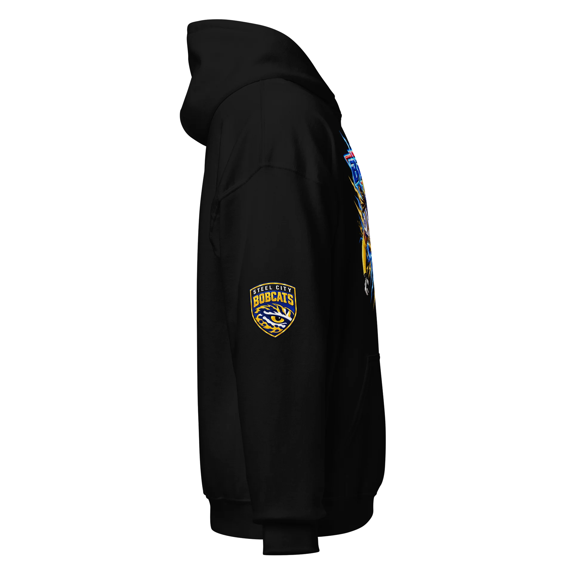 Steel City Bobcats Closer BLITZ Lightning Hoodie product image (3)