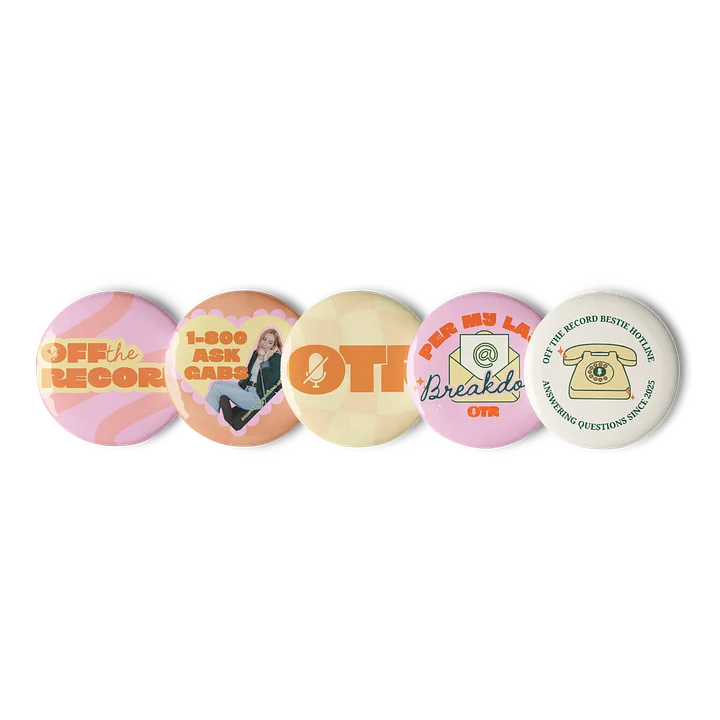 OTR Backpack Pins product image (1)