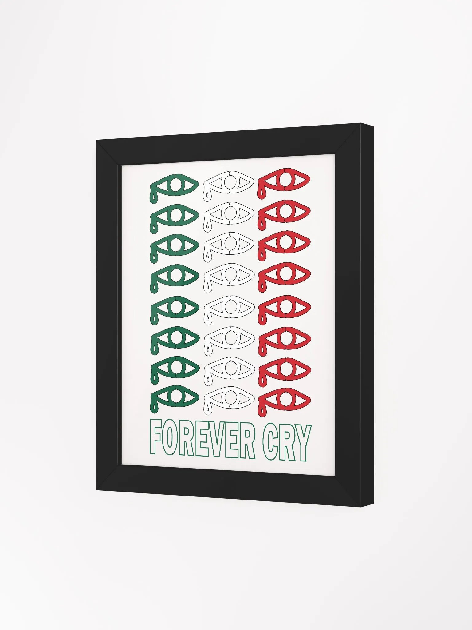 Mexico - Forever Cry - Framed High-Quality Matte Poster product image (3)