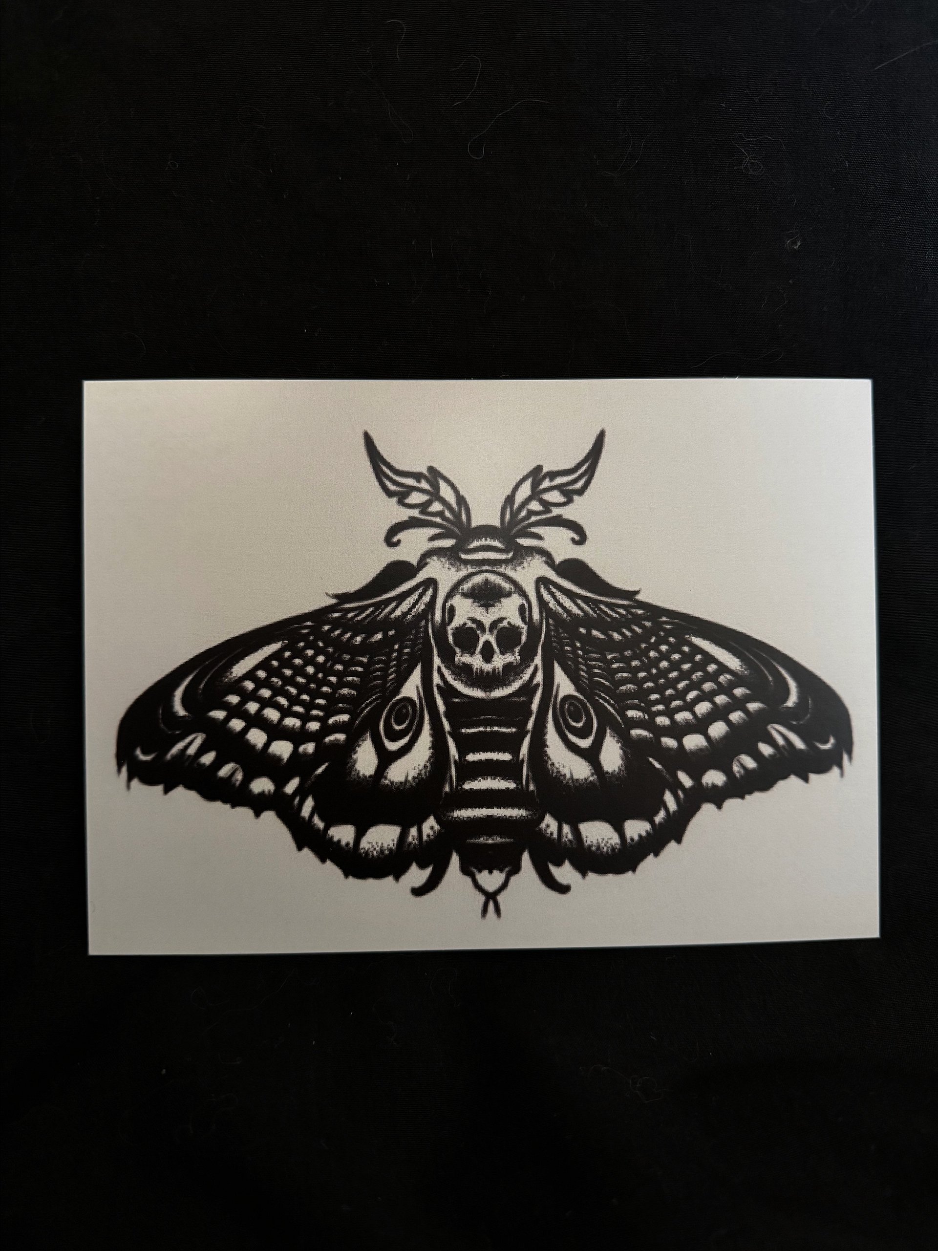 Happy Mail - ‘Deathmoth’ postcard product image (2)