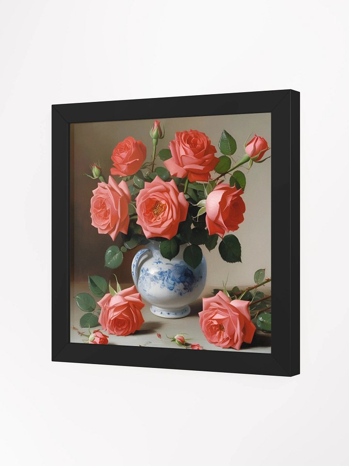 Roses in Porcelain Framed Premium Poster product image (10)