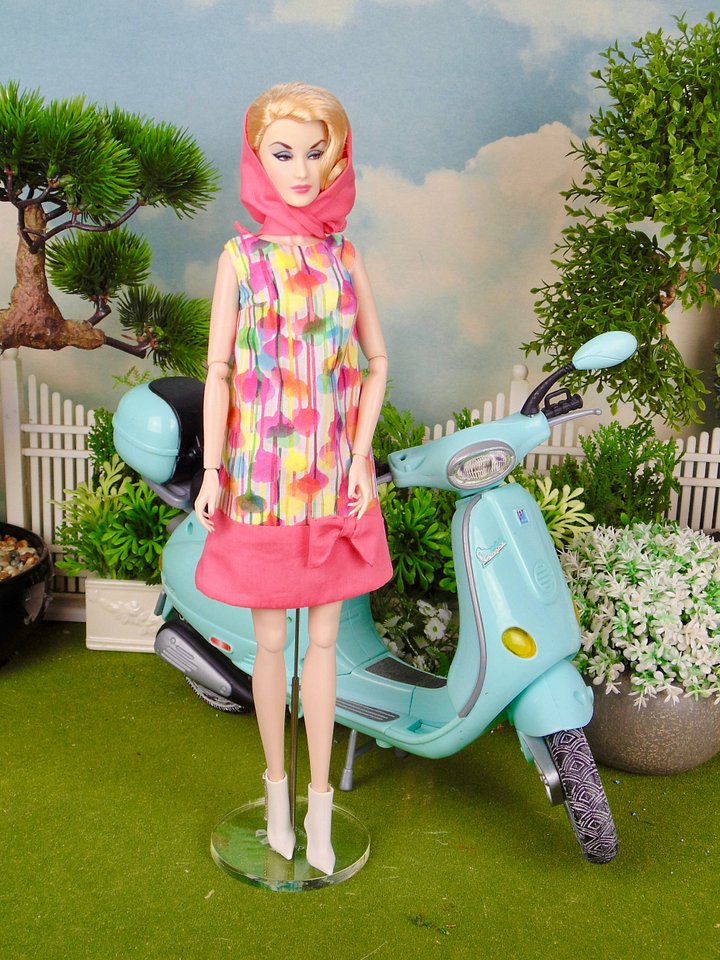 Mod Madge OOAK fashion for 12” fashion dolls product image (2)
