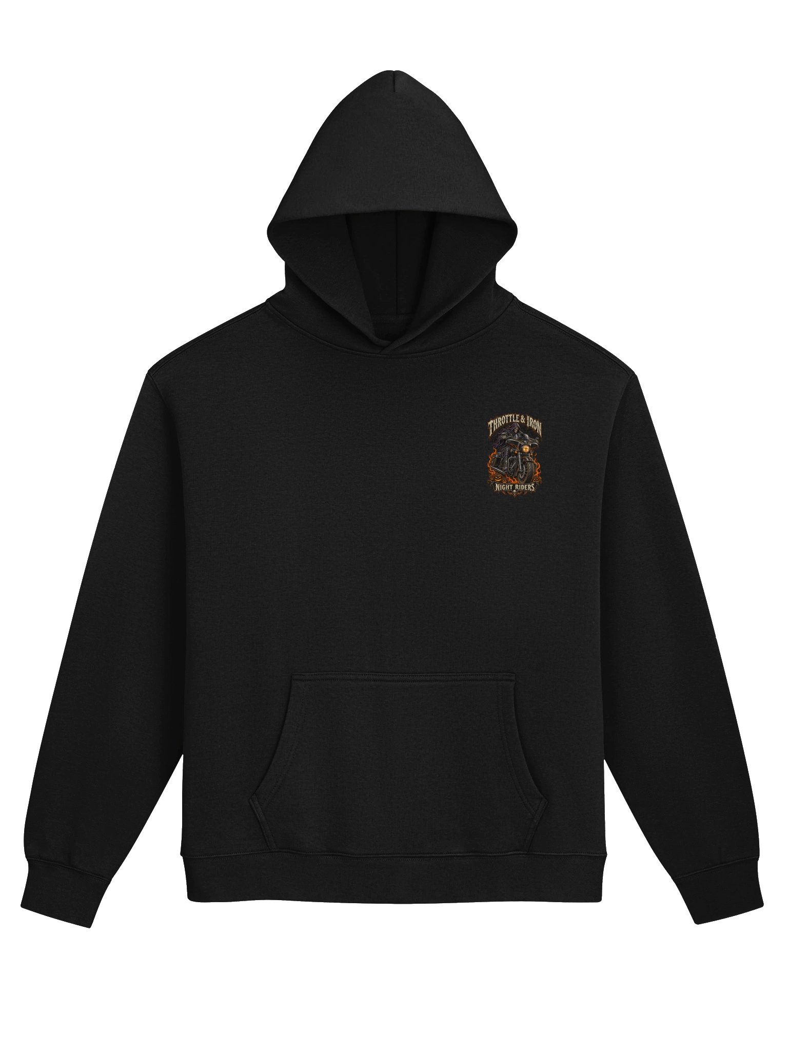 Throttle & Iron Night Riders Grim Reaper Halloween Hoodie product image (1)