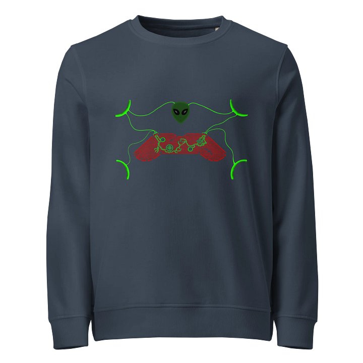 Galactic Connection Organic Sweatshirt product image (1)