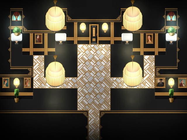 KR Art Deco Interiors Tileset for RPGs | Kokoro Reflections