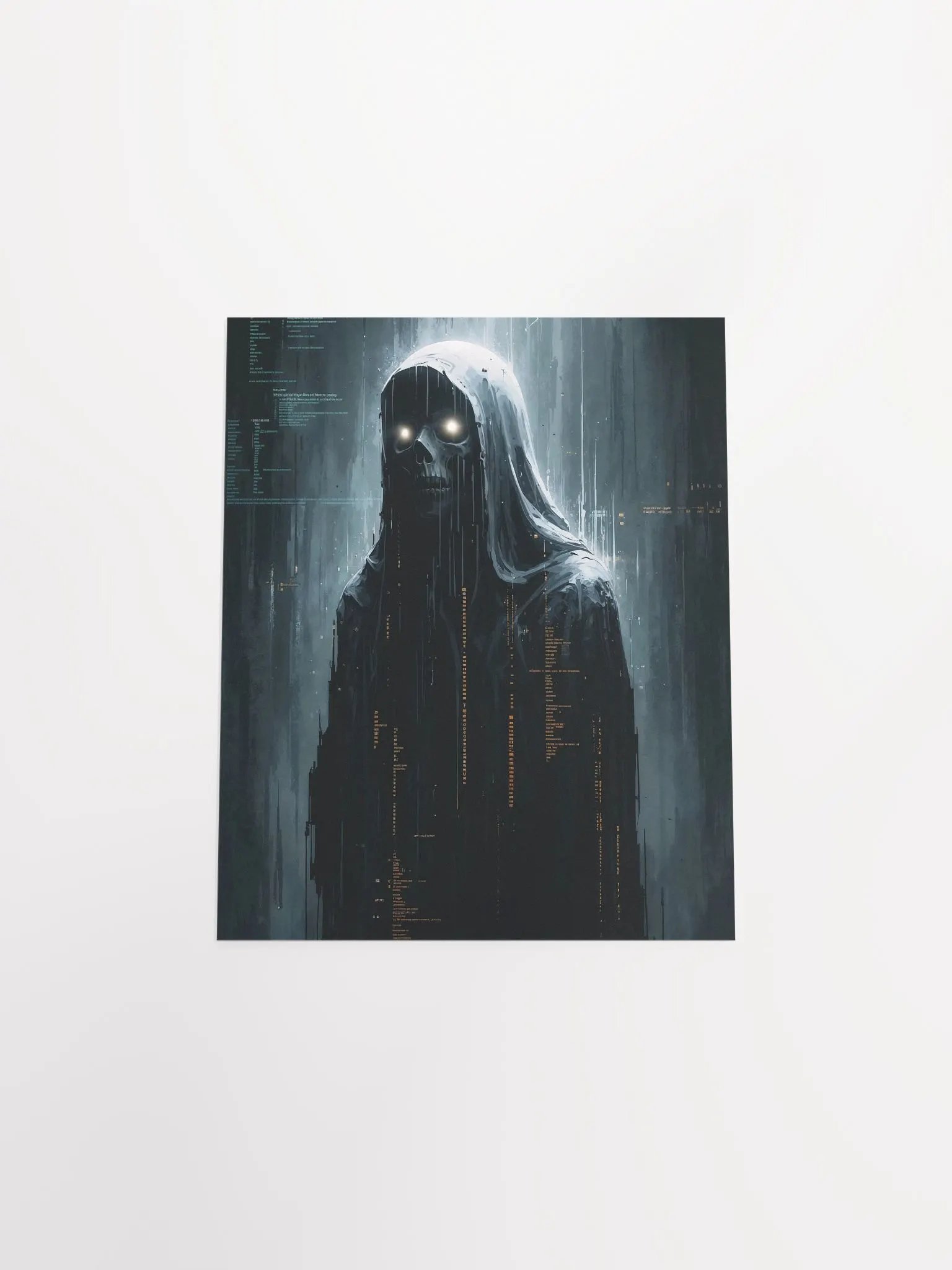 Glitchy Ghoul Matte Poster product image (25)