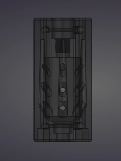 WORKER'S COMP DIY AKM Compensator v0.1 - FreeCAD Project product image (1)