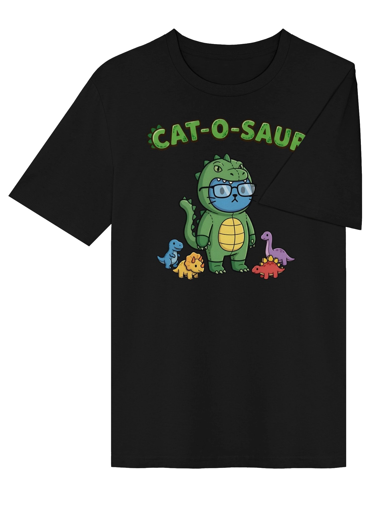 Cat-o-saur T-shirt product image (3)