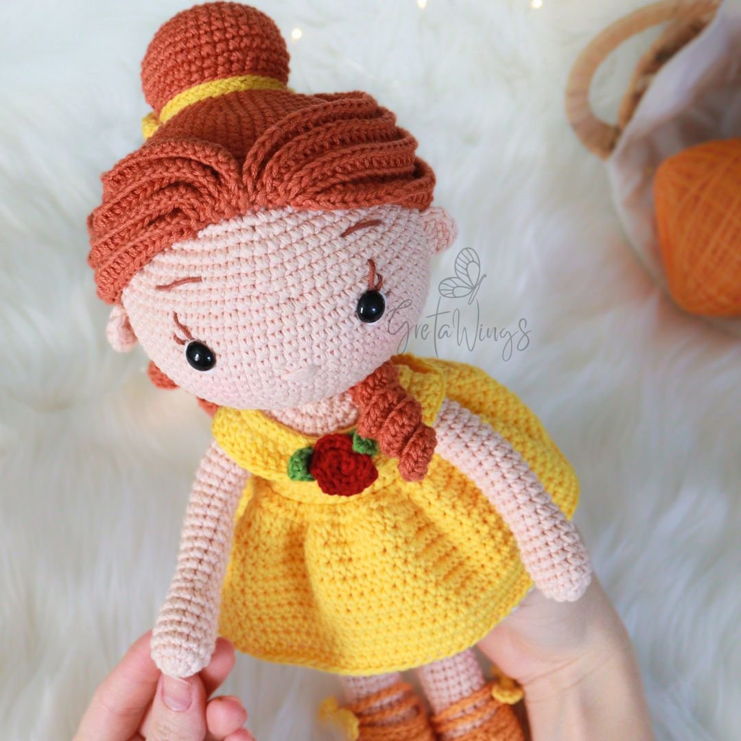 Princess Bella Amigurumi Pattern (Digital Download) product image (7)