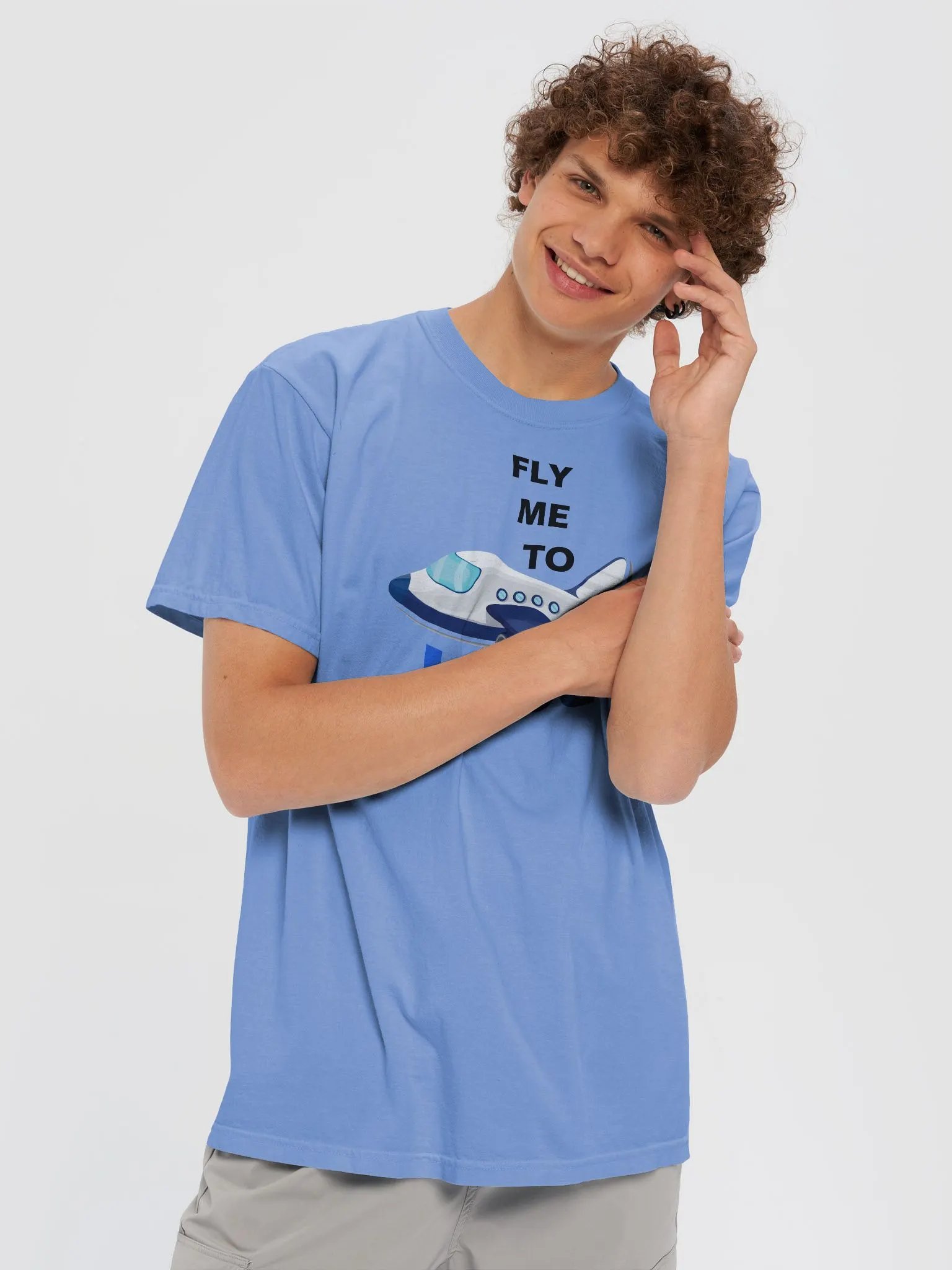 Fly me to ICDC graphic tee product image (5)