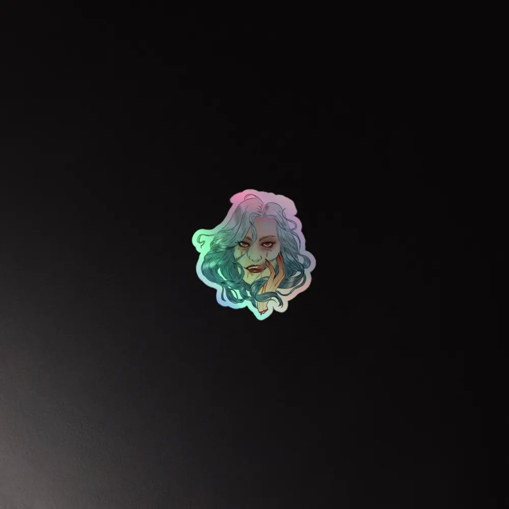 Sultry Vamp Holo Sticker product image (4)
