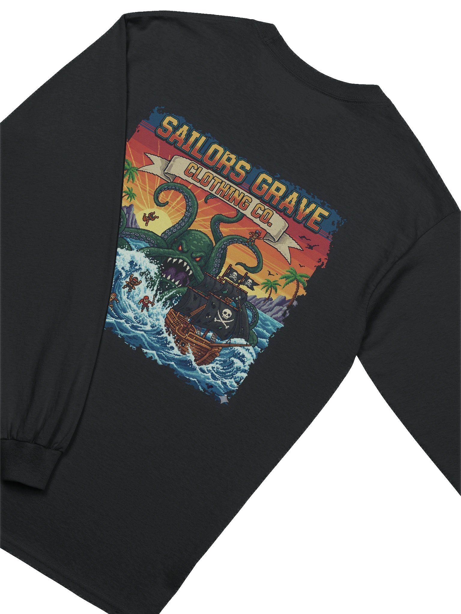 Kraken Attack! Long Sleeve Tee product image (2)