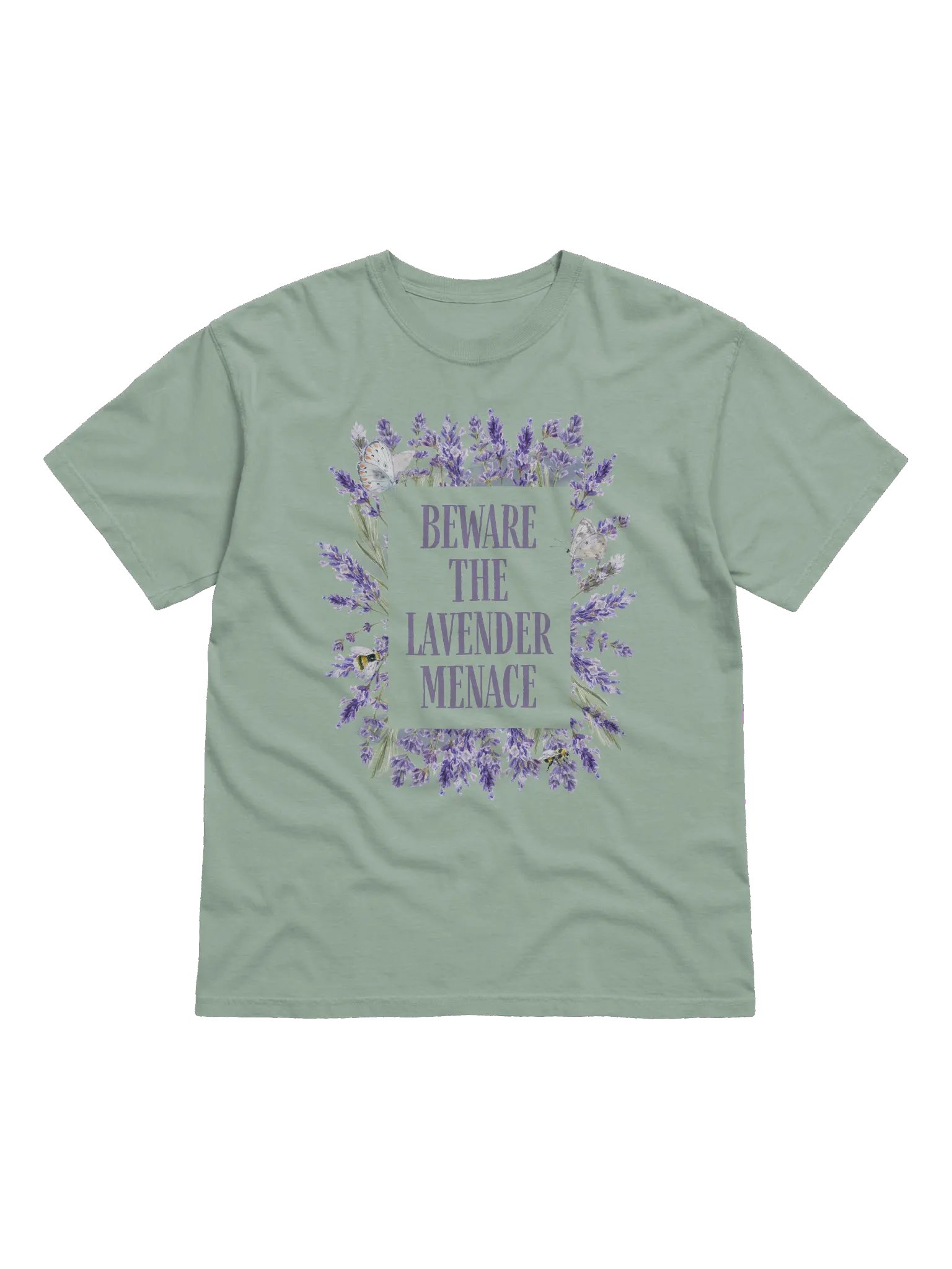 Beware the Lavender Menace Adult T-Shirt product image (1)