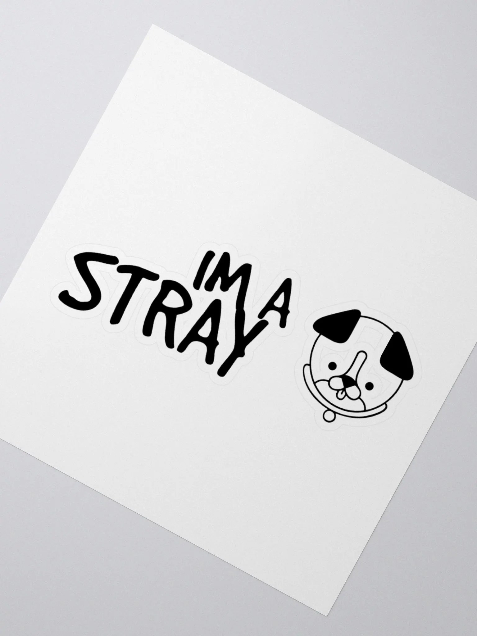 I'm A Stray Sticker product image (2)