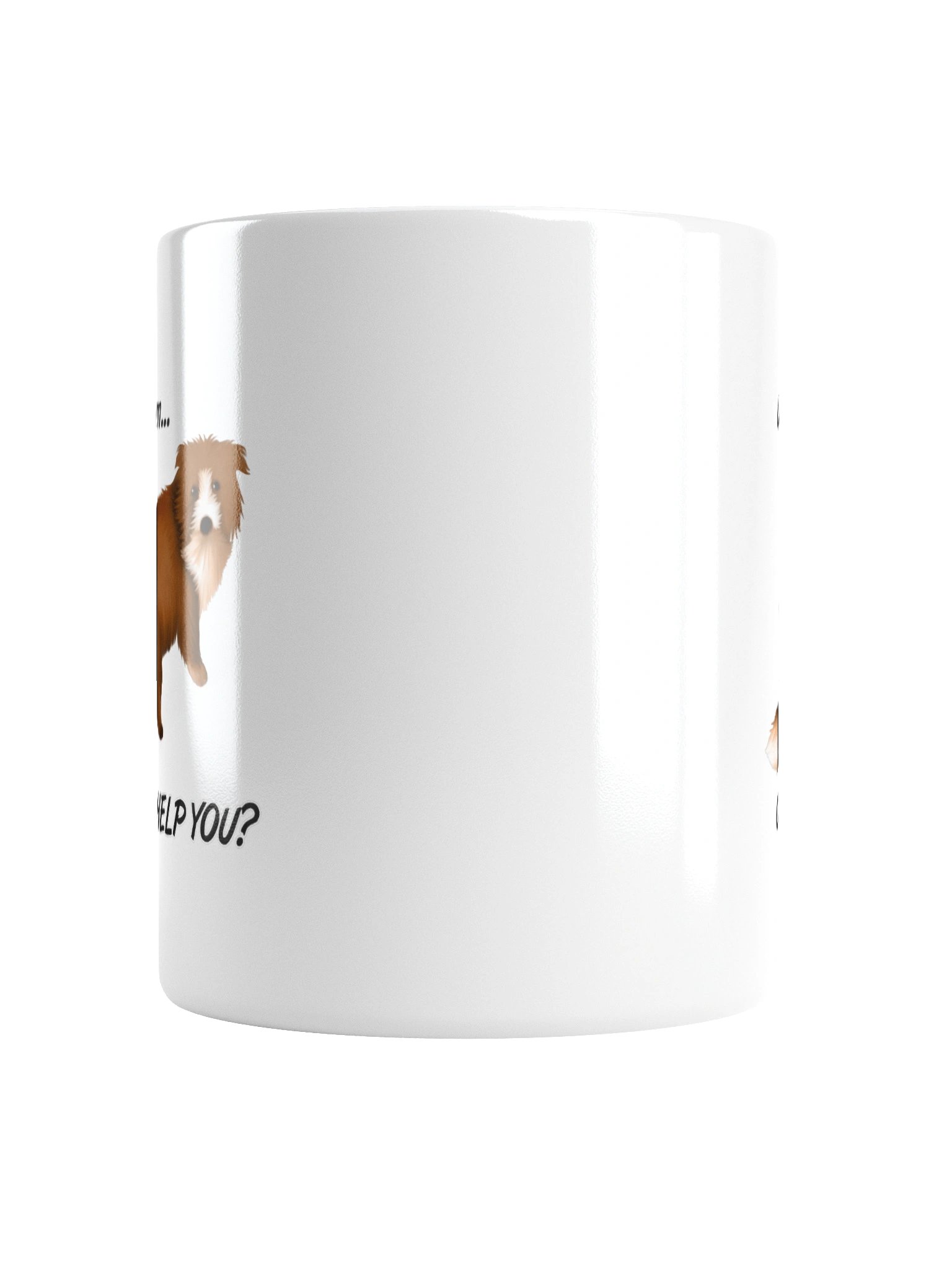 White Glossy Mug product image (5)