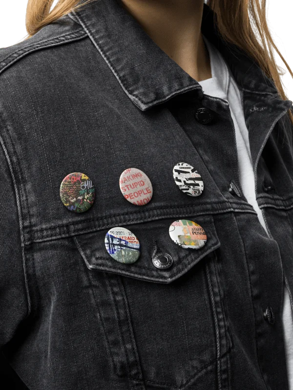 Tomorrow Is Back Pin Button Set product image (1)