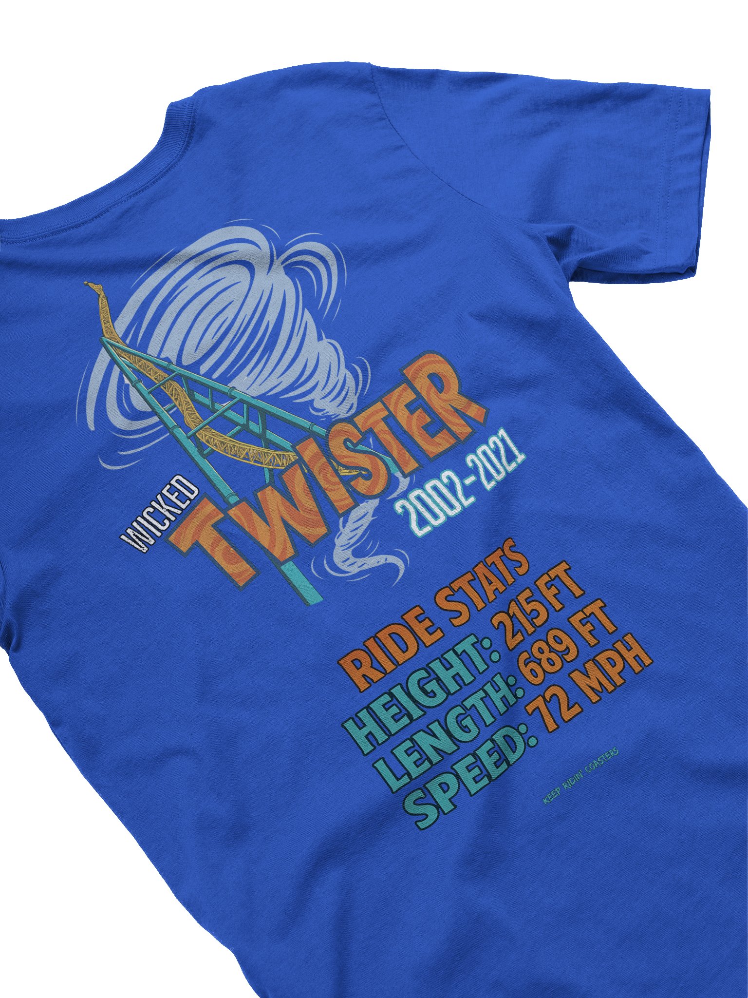 Wicked Twister 2002-2021 Roller Coaster T-Shirt product image (4)