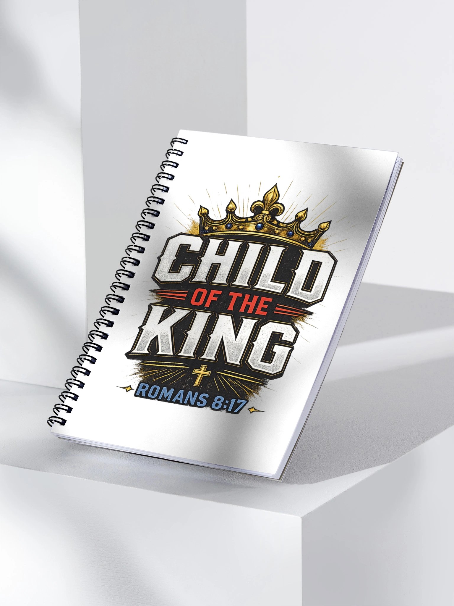 Child of the King Spiral Notebook – Romans 8:17 product image (3)