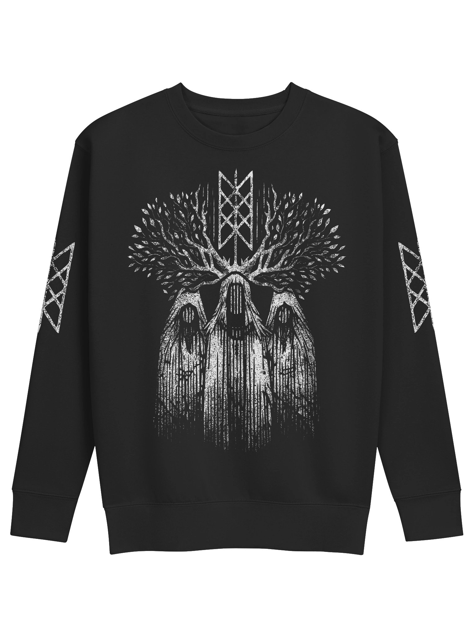 Copy of Weavers of Wyrd Premium Crewneck Sweatshirt with Sleeve Prints product image (1)