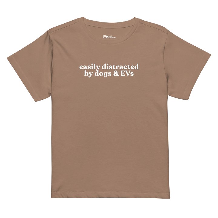 "Easily Distracted" Women's Crew Neck Tee product image (3)