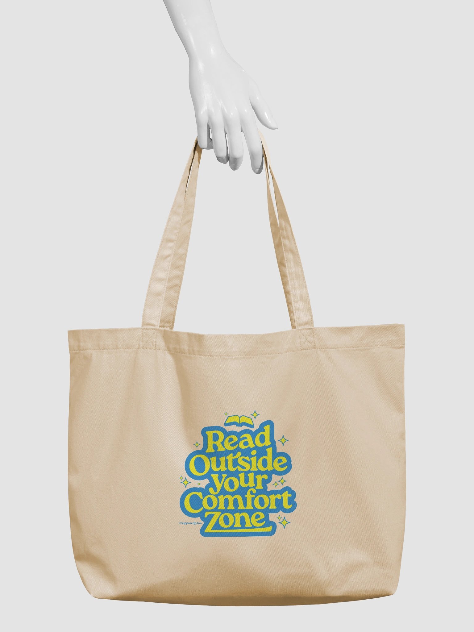 Read Outside Your Comfort Zone Tote 2 product image (3)