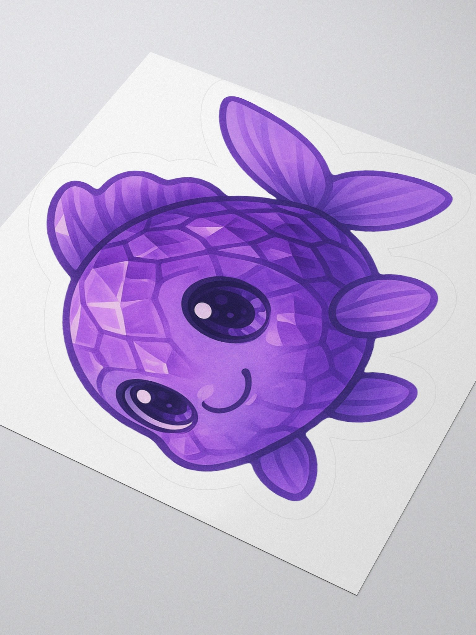 Amethyst #2 Fish Sticker product image (5)