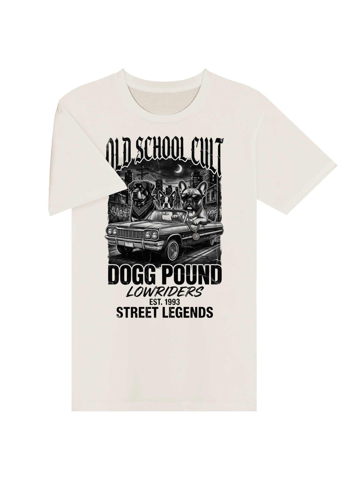 Old School Cult - Dogg Pound Lowriders Vintage Rap Tee product image (12)