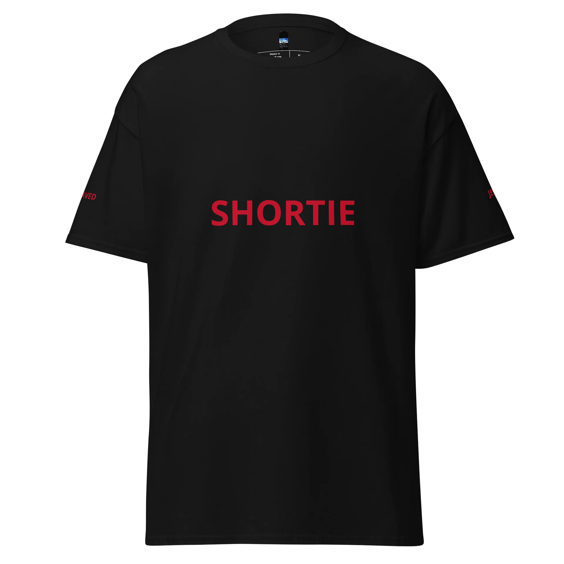 Bold Red 'SHORTIE' Tee product image (1)