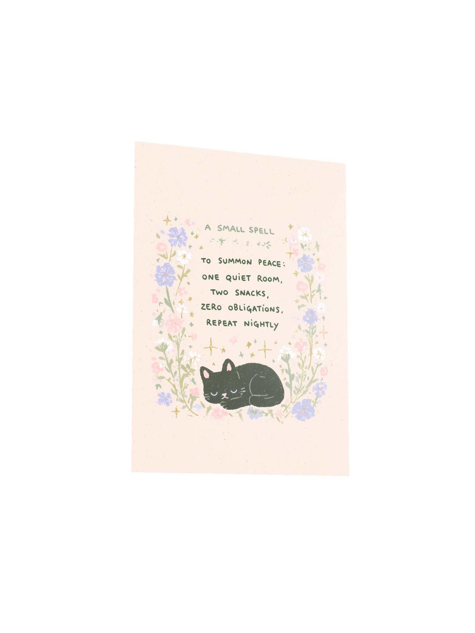 A Small Spell for Peace Cat Poster product image (19)