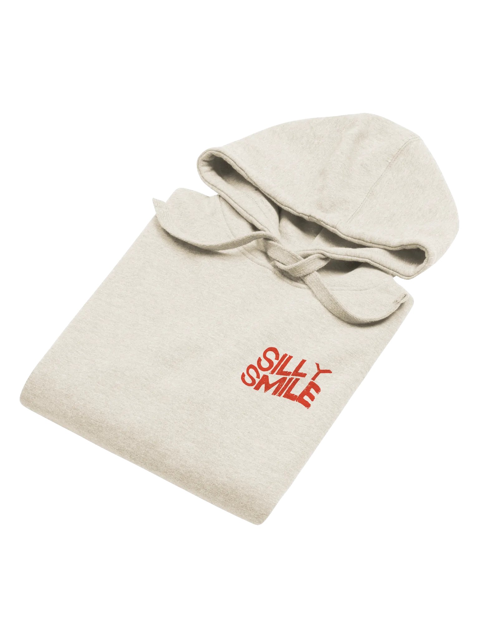 Silly Smile Hoodie White product image (6)