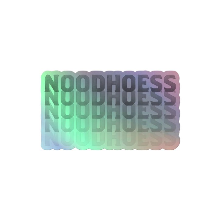 Holographic Noodhoess Fade Sticker product image (2)