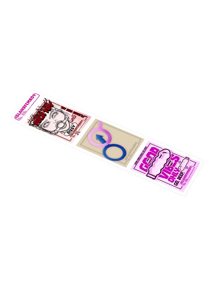 ISLANDFEMBOY : Sissy Sticker Pack : Femboy : Twink product image (2)