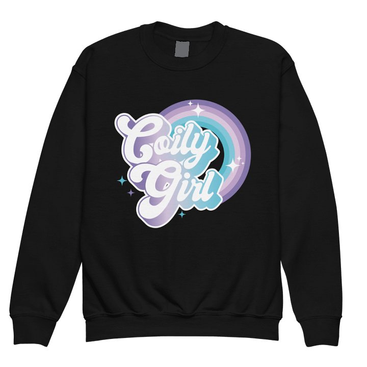Coily Girl Crewneck (Kids) product image (1)