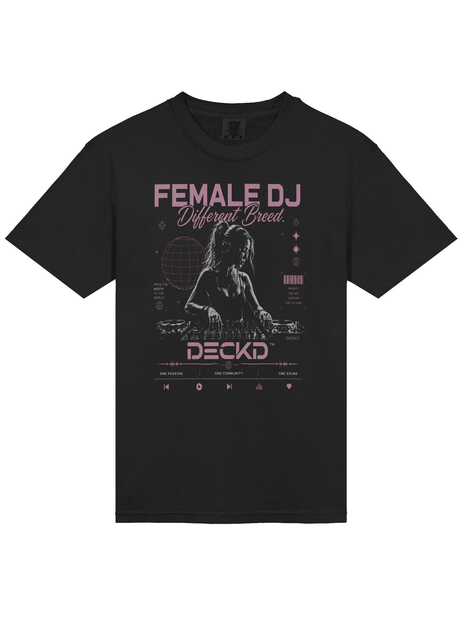 🎧 FEMALE DJ TEE product image (3)