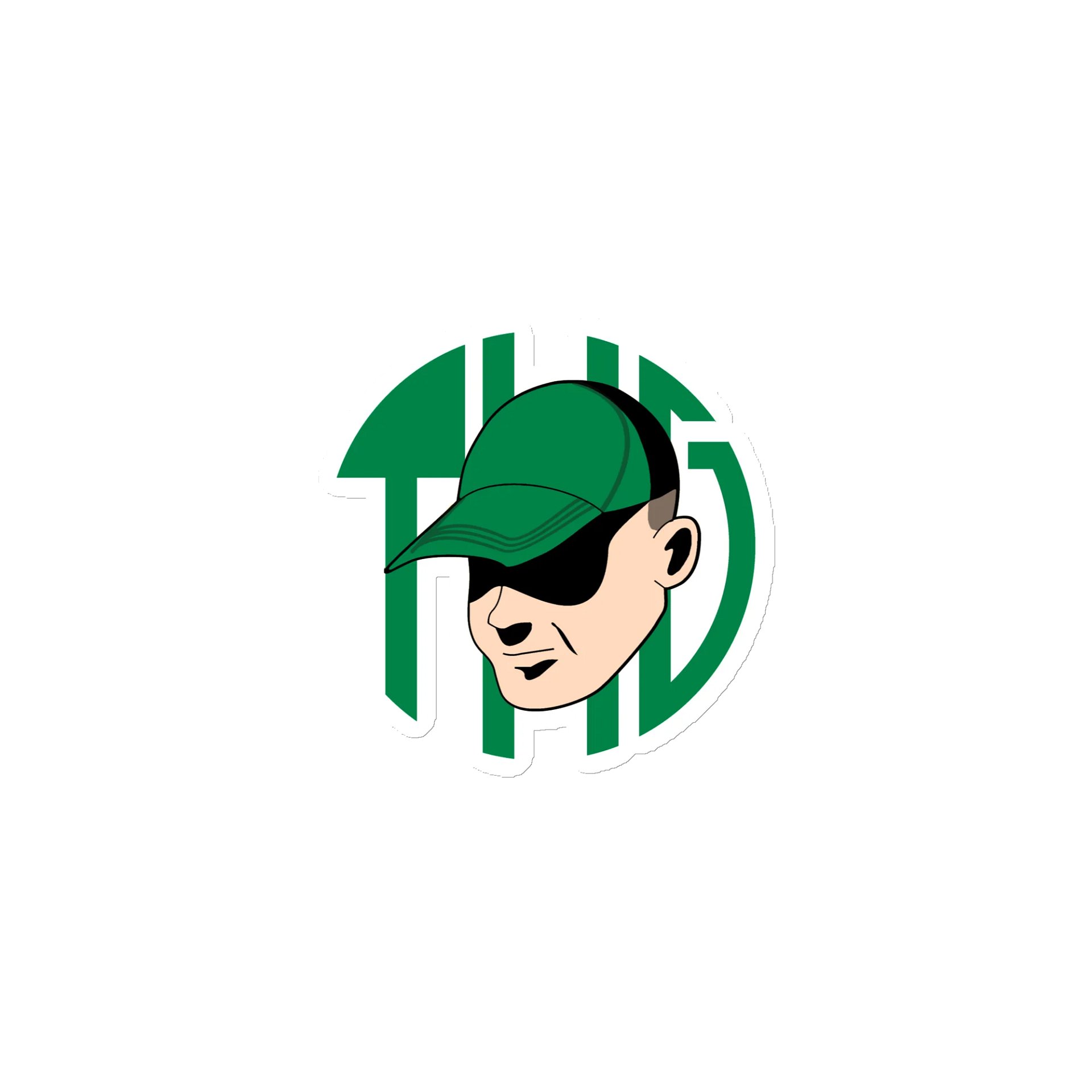 THG Green Die-Cut Magnet product image (1)
