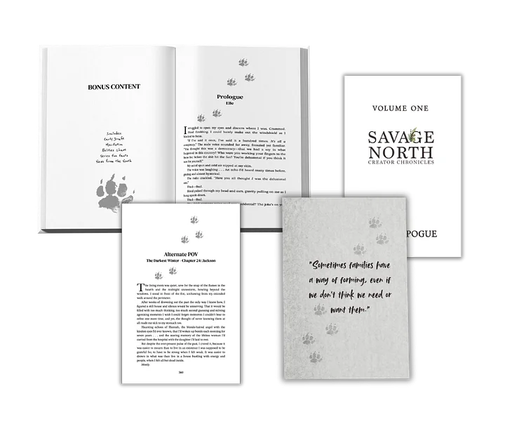 Special Edition Savage North Creator Chronicles (Signed Hardcover) product image (2)