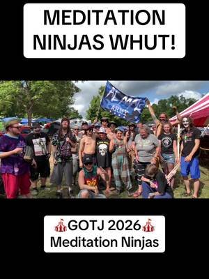 Thank you to ALL the meditation ninjas that showed up at the 2026 GOTJ pics coming later today🙏#ALMALmusic #juggalo #faygo #raptok #althiphop 