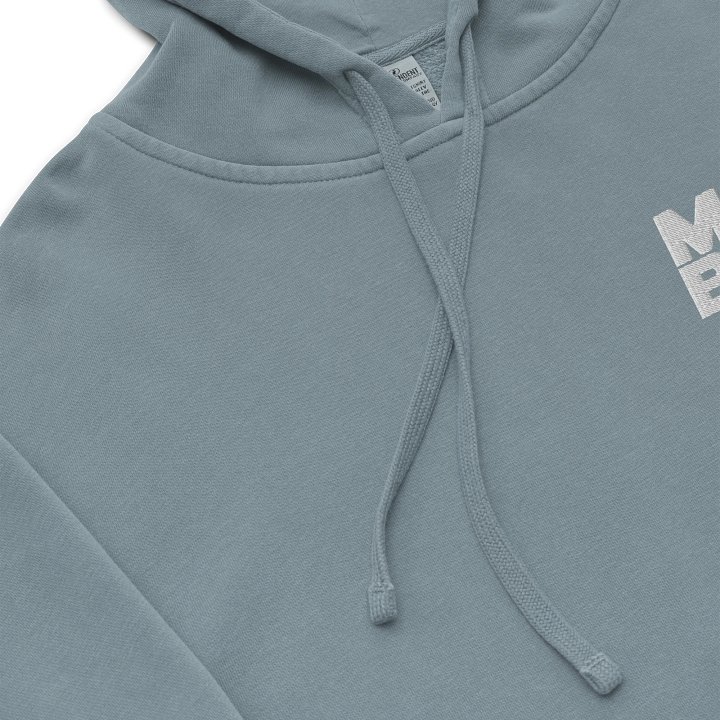 Mad Blood Logo Pigment Dyed Hoodie (Stitched Logo) product image (2)