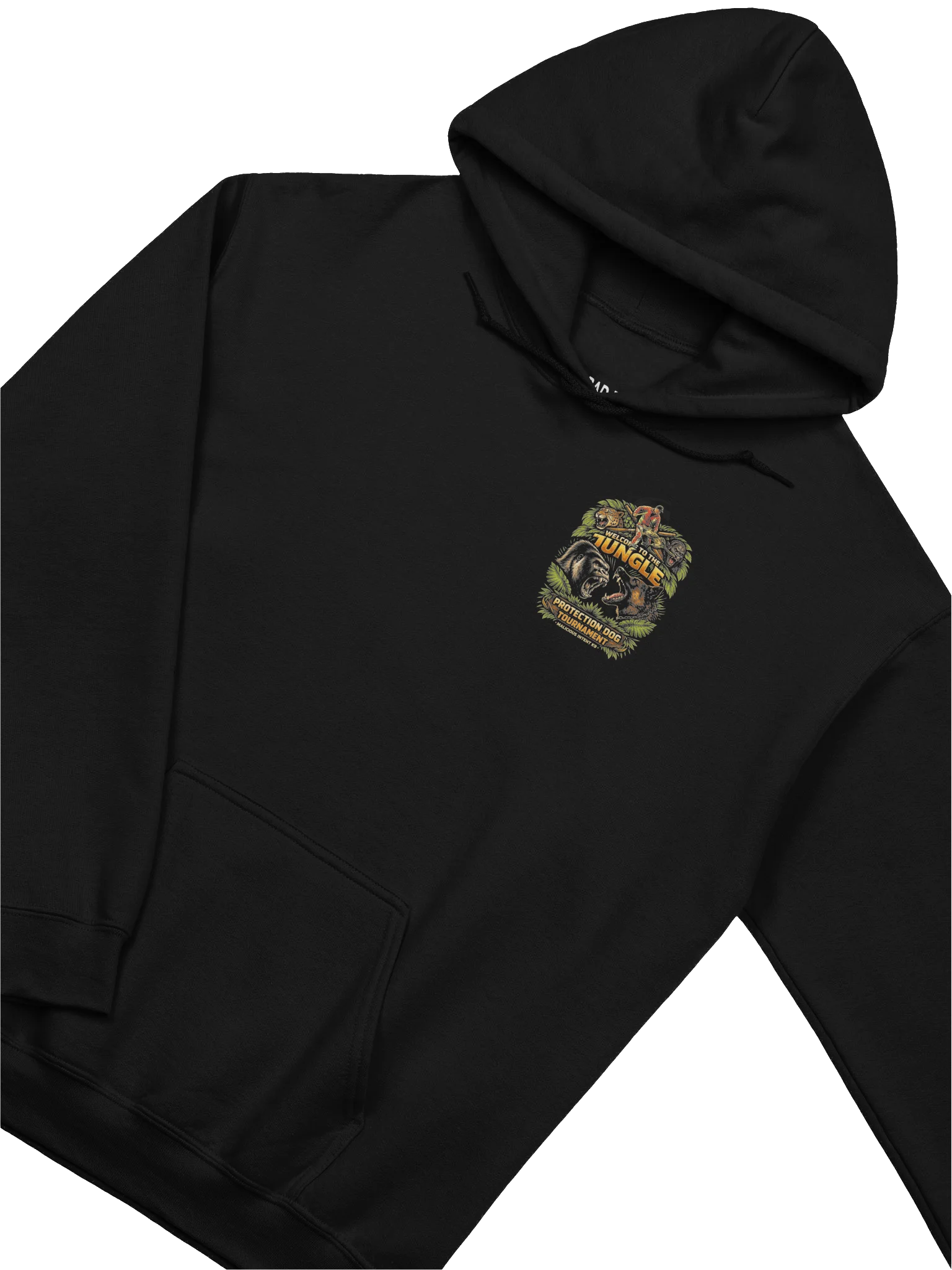 Welcome to the Jungle - Back and Chest Print Hoodie product image (4)